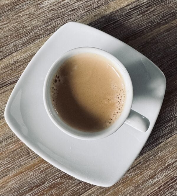 Tasse à café + sous tasse