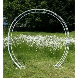 Arche ronde blanche