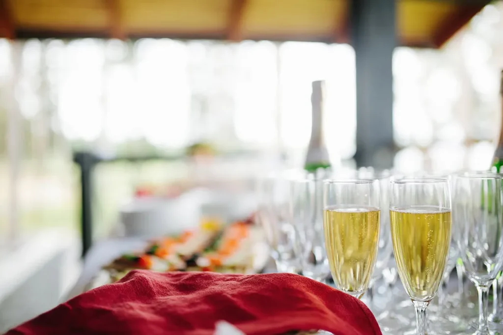 une table décorée pour l'organisation d'un événement à Beauvais