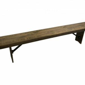 Banc en bois rustique